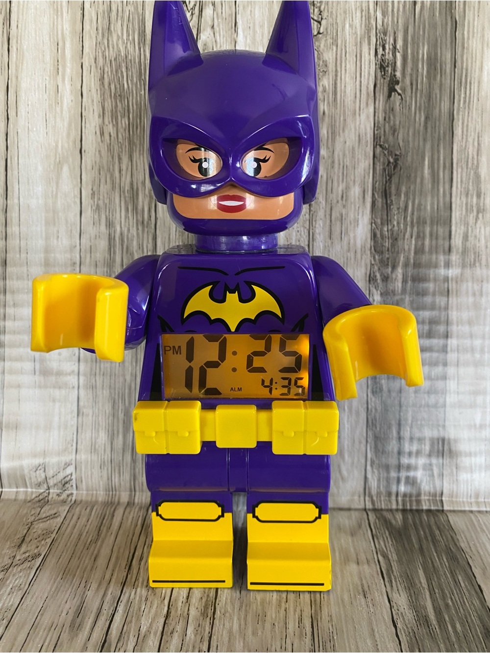 Lego Batman Movie Batgirl Mini-figure Adjustable Alarm Clock - Picture 2 of 5